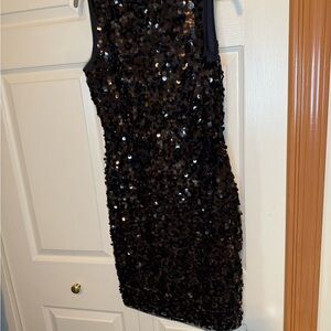 Spense Black Sequin Dress - 8 - NWT ($98 originally)